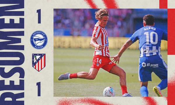 Resumen Alavés 1 - 1 Atleti